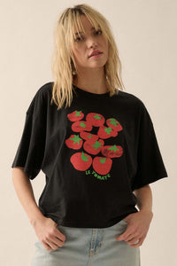 Le Tomate Vintage-Print Drop-Shoulder Graphic Tee - ShopPromesa