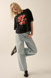 Le Tomate Vintage-Print Drop-Shoulder Graphic Tee - ShopPromesa