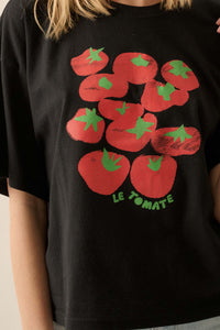 Le Tomate Vintage-Print Drop-Shoulder Graphic Tee - ShopPromesa