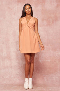 Sunshine Day Crepe V-Wire Mini Sundress - ShopPromesa