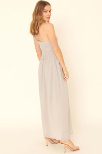 Love Goddess One-Shoulder Grecian Maxi Dress - ShopPromesa