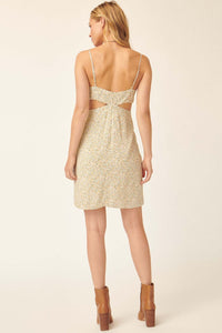 Hello Sunshine Floral-Print Cutout Mini Sundress - ShopPromesa