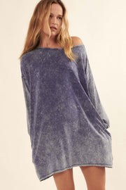 Be Inspired Long-Sleeve T-Shirt Mini Dress - ShopPromesa