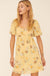 Radiate Joy Floral Swiss Dot Babydoll Dress - ShopPromesa