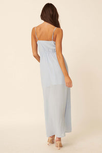 Heart and Soul Twist-Front Maxi Dress - ShopPromesa