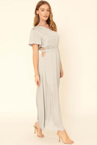 Power of Love Cutout One-Shoulder Maxi Dress - ShopPromesa