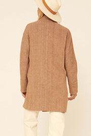 Berkeley Square Herringbone Tweed Overcoat - ShopPromesa