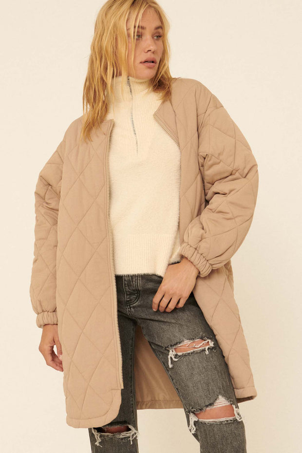 Safe and Sound Quilted Puffer Coat - ShopPromesa