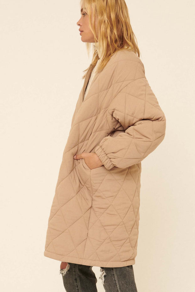 Safe and Sound Quilted Puffer Coat - ShopPromesa