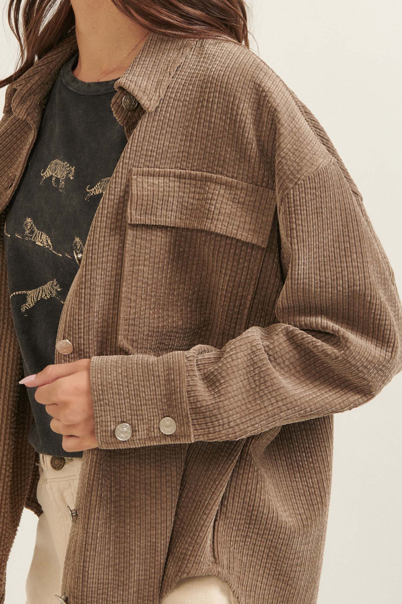 Working Class Hero Corduroy Shirt Jacket - ShopPromesa