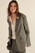 Executive Realness Oversized Pinstripe Blazer - ShopPromesa