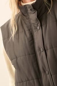 Trails and Tales Quilted Puffer Vest - ShopPromesa