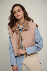 Trails and Tales Quilted Puffer Vest - ShopPromesa