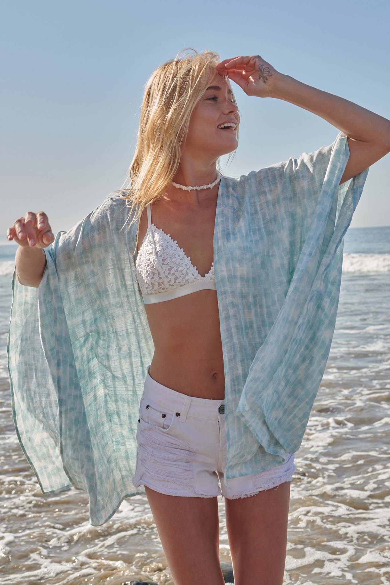 Smooth Sailing Tie-Dye Kimono - ShopPromesa