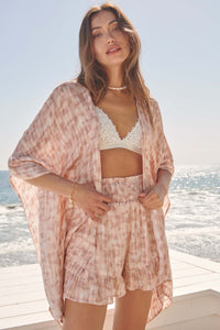 Smooth Sailing Tie-Dye Kimono - ShopPromesa