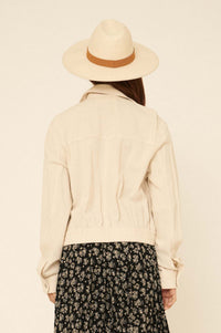 Lost Highway Drawstring Trucker Jacket - ShopPromesa