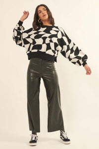 Hide and Sleek Vegan Leather High-Waist Pants - ShopPromesa