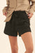 Come Alive Belted Crepe Paperbag Shorts - ShopPromesa