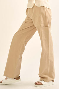 Walk Tall Straight-Leg Cotton Twill Cargo Pants - ShopPromesa