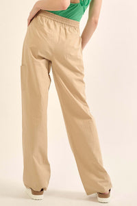 Walk Tall Straight-Leg Cotton Twill Cargo Pants - ShopPromesa