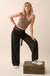 Move the Needle Double Belted Wide-Leg Pants - ShopPromesa