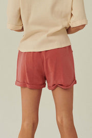Work It Out Cuffed French Terry Pocket Shorts - ShopPromesa