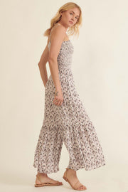 Give It Time Abstract-Print Wide-Leg Cami Jumpsuit - ShopPromesa