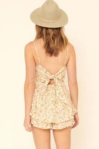 Adore Me Floral-Print Layered Cami Romper - ShopPromesa