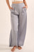 Silk Road Washed Satin Pleated Wide-Leg Pants - ShopPromesa