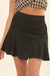 Breaking Free Drop-Waist Crepe Mini Skort - ShopPromesa