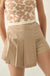 Center Court Pleated Asymmetrical Wrap Skort - ShopPromesa