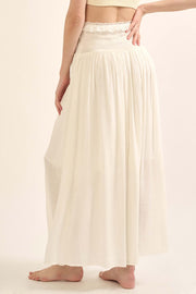 Reborn Soul Lace-Trimmed Convertible Skirt Dress - ShopPromesa