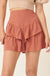 So Much Sass Tiered Ruffle Mini Skirt - ShopPromesa