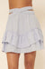 So Excited Crinkle Cotton Ruffle Mini Skirt - ShopPromesa