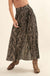 Faraway Homeland Abstract-Print Maxi Skirt - ShopPromesa