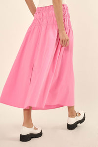 Honest to Goodness Gathered Pocket Maxi Skirt - ShopPromesa