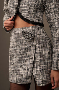 Couture Allure Tweed Tulip Mini Skirt - ShopPromesa