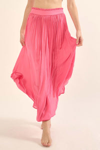 Longing for Love Accordion Pleated Maxi Skirt - ShopPromesa