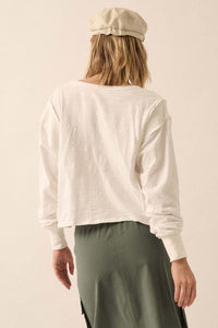 Easy Fit Cotton Slub and Rib-Knit Henley Top - ShopPromesa