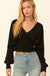 Girl Crush Cropped Smocked Peasant Top - ShopPromesa