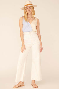 Half Way There Colorblock Surplice Bodysuit - ShopPromesa