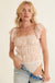 Precious Poetry Ruffled Floral Chiffon Bodysuit - ShopPromesa