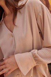 Joie de Vivre Satin-Stripe French Cuff Shirt - ShopPromesa