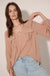 True Nature Balloon-Sleeve Pocket Peasant Top - ShopPromesa