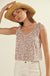 Happy Valley Floral Tie-Strap Cami Top - ShopPromesa