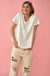 Easy Fit Vintage-Wash Slub Cotton Exposed-Seam Tee - ShopPromesa