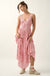 Pure Bliss Smocked Floral Open-Back Maxi Dress - ShopPromesa