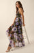 Moon Garden Floral Chiffon Tie-Back Maxi Dress - ShopPromesa