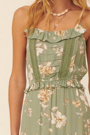 Thinking of You Ruffled Floral Maxi Dress - ShopPromesa