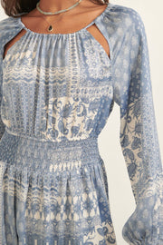 Bandana Beauty Patchwork-Print Maxi Dress - ShopPromesa
